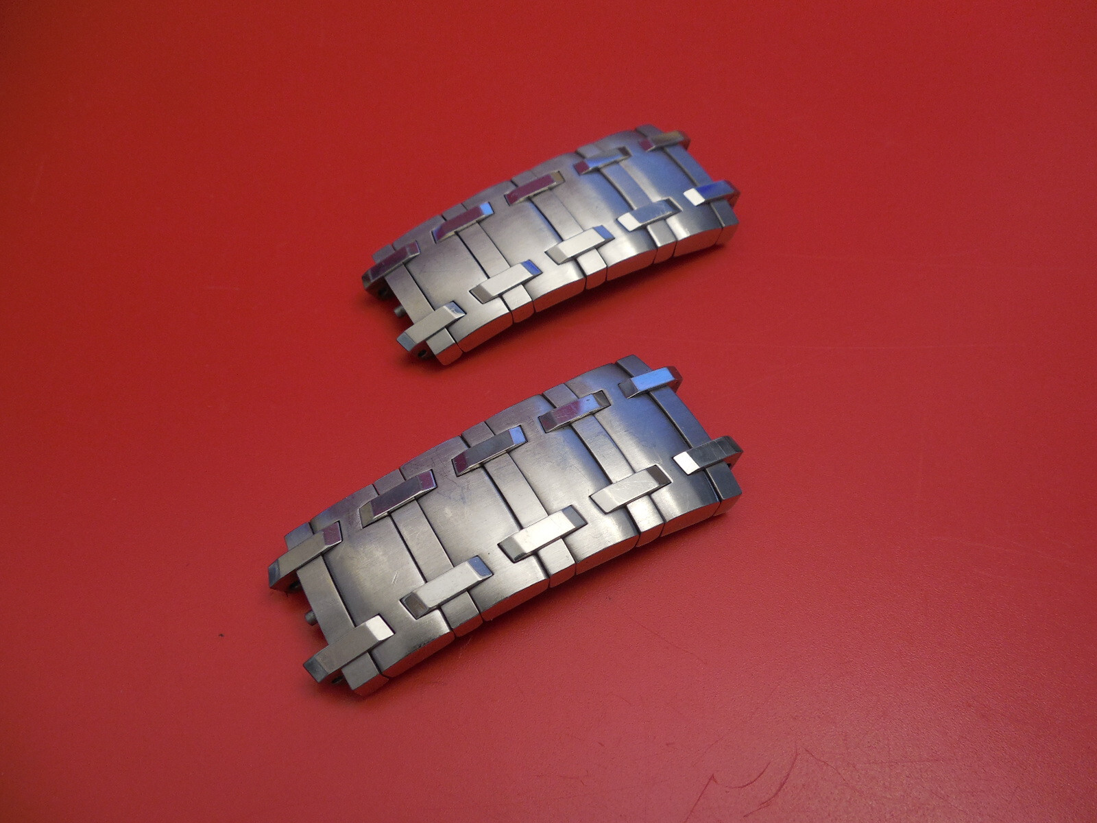 22MM CONCORD SOLID STEEL SARATOGA STRAP BAND BRACELET SECTION FOR 37MM MODEL