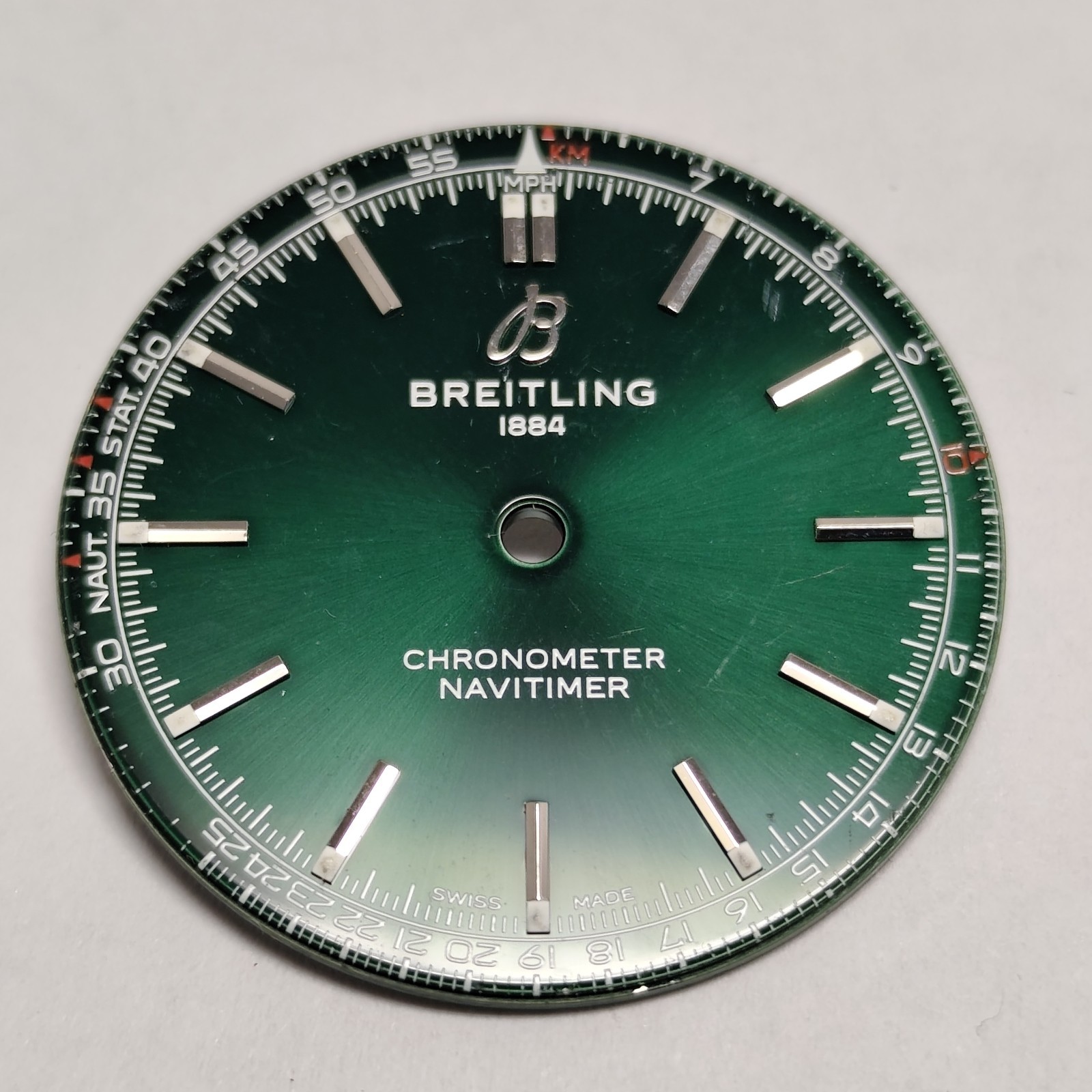32 mm Breitling Watch Dail Swiss Made, PARTs Part REPAIRS #Y2