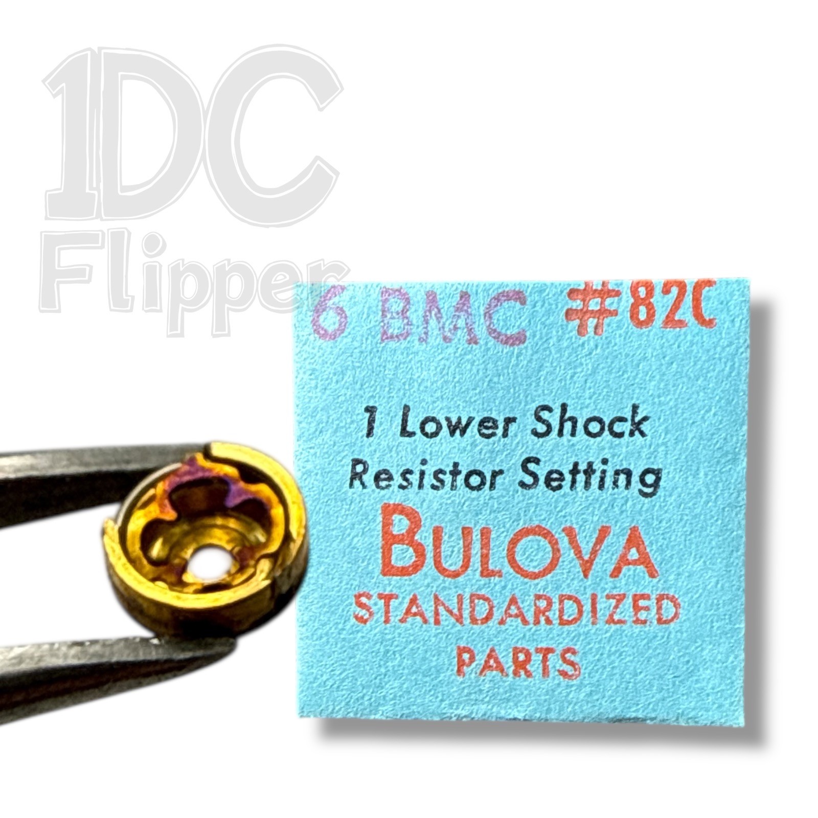 Bulova 6BMC SHOCK SETTING #82C NOS Fits Mutliple Cal. Models Read List!