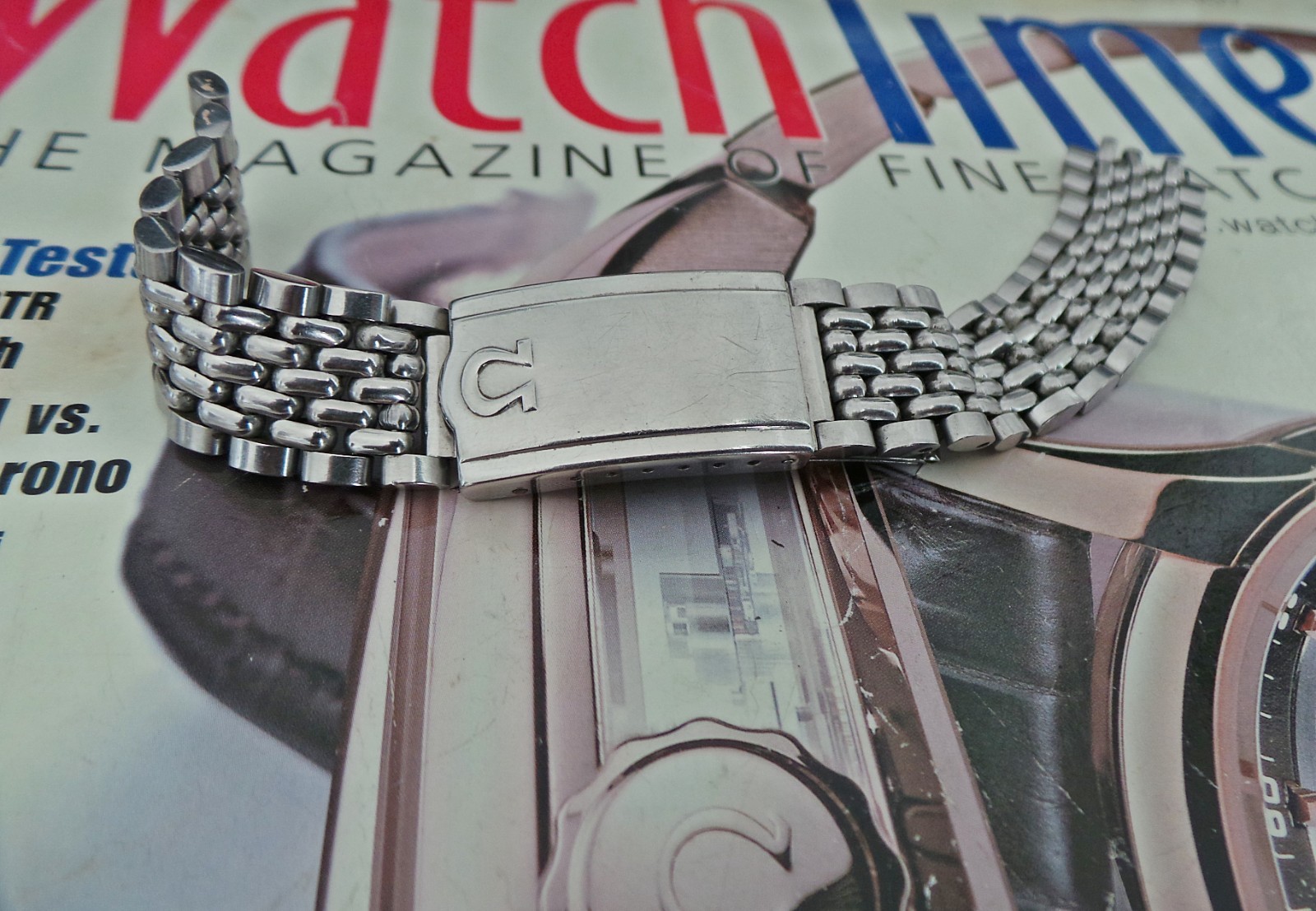 OMEGA 8220 Beads Of Rice Watch Bracelet-Rare!