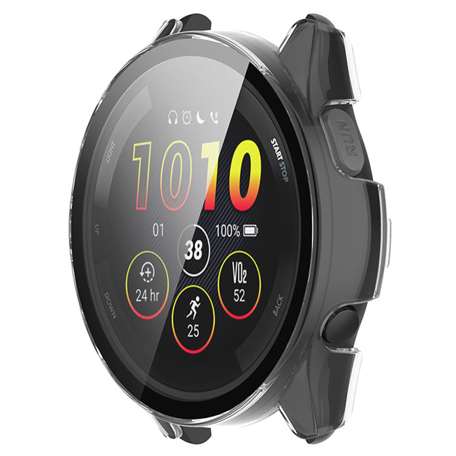 Case For Garmin Forerunner 265/265S Smart Watch PC Cover Screen Protector Shell