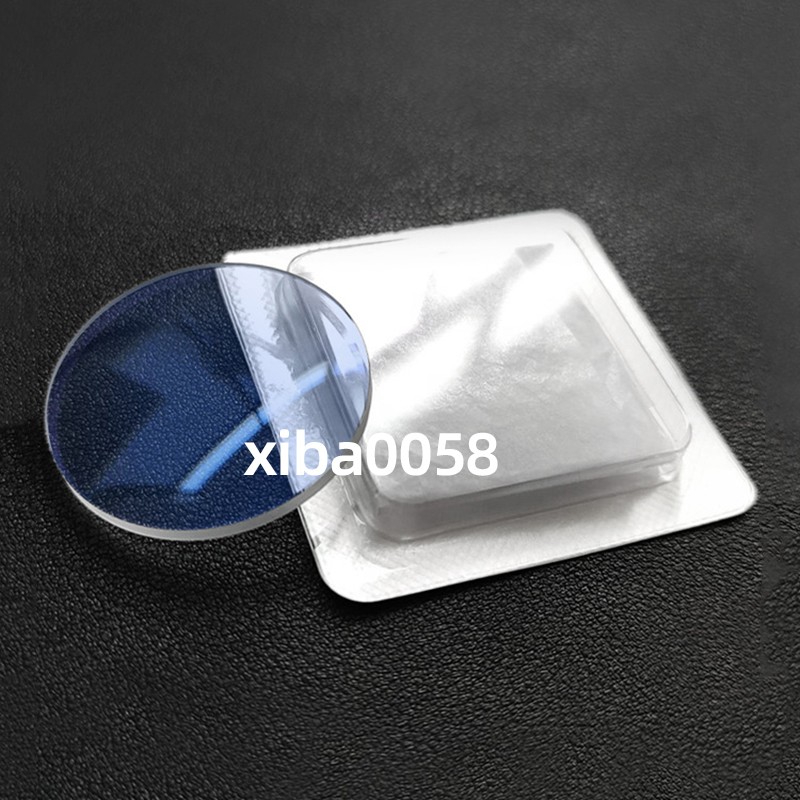 1.2/1.5/2.0/2.5mm Blue AR Coated Sapphire Double Dome Round Watch Glass Crystal
