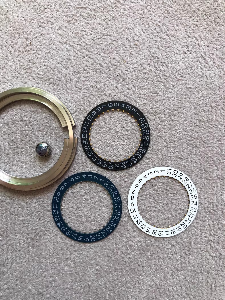 For DIY 40mm Watch Steel Case kit For 2824 2892 pt5000 movement