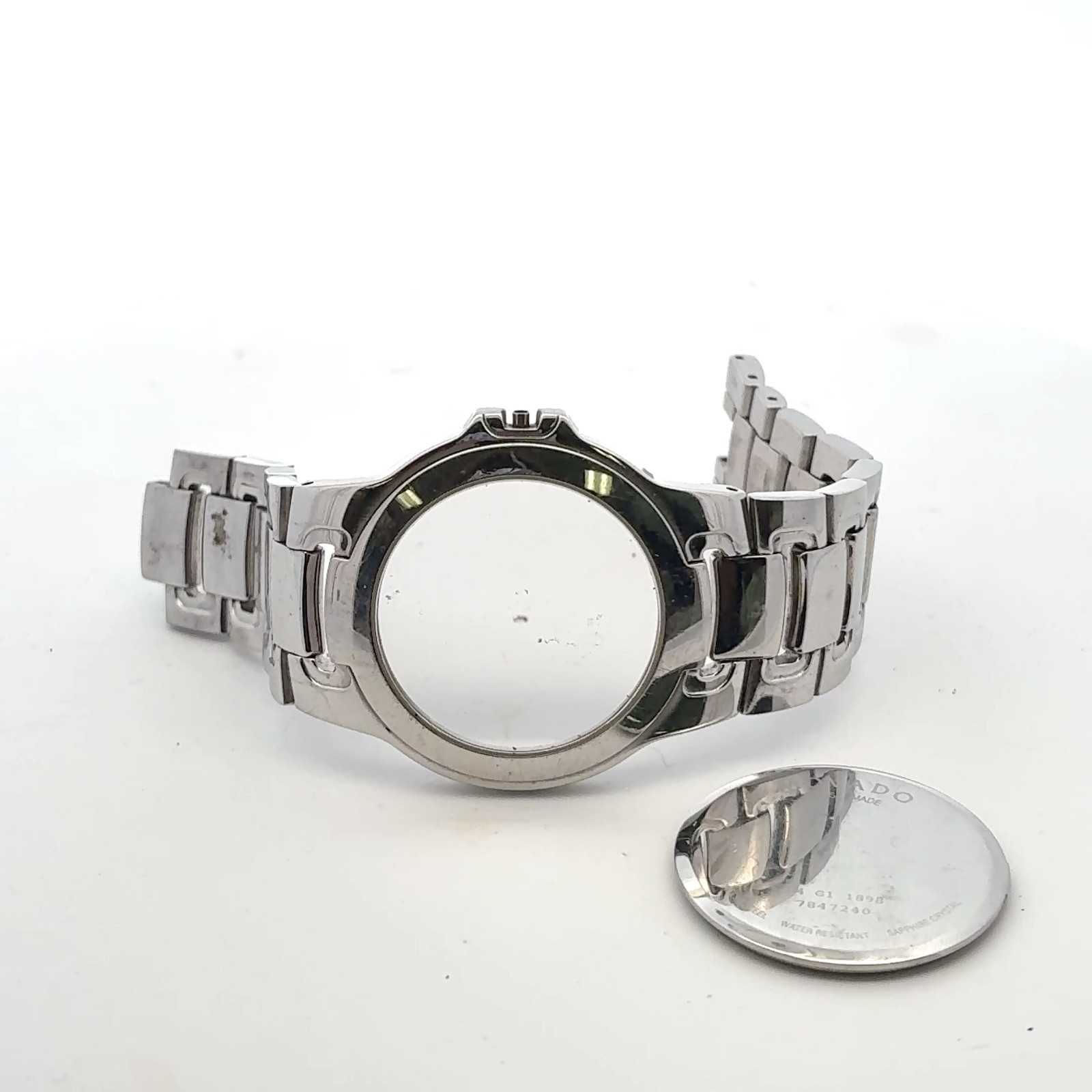 Movado Museum 84.G1.1898 Stainless Watch Band and Case Parts