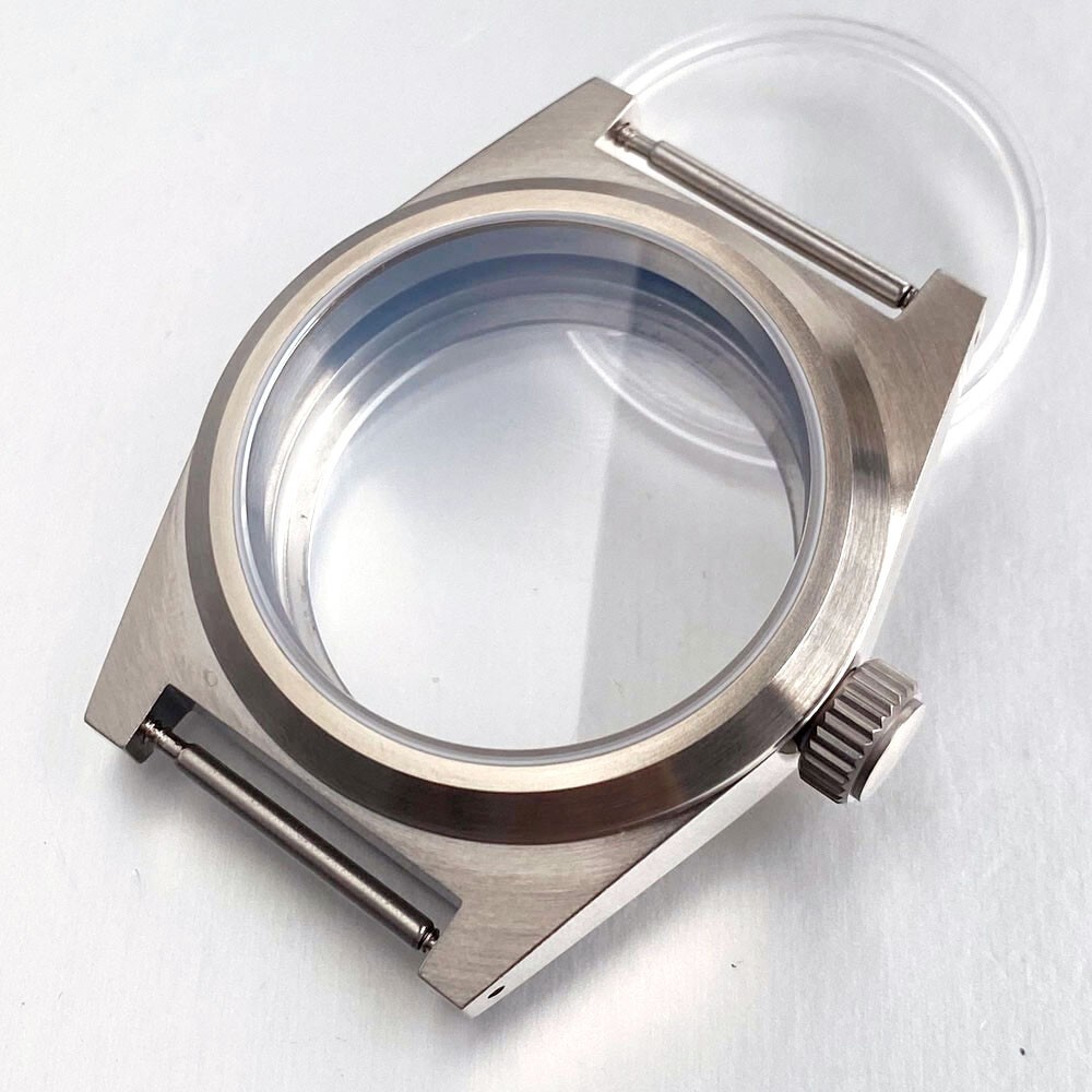 New 20ATM 38mm AR Sapphire Glass Watch Case 29mm California Dia For NH35 ETA2824