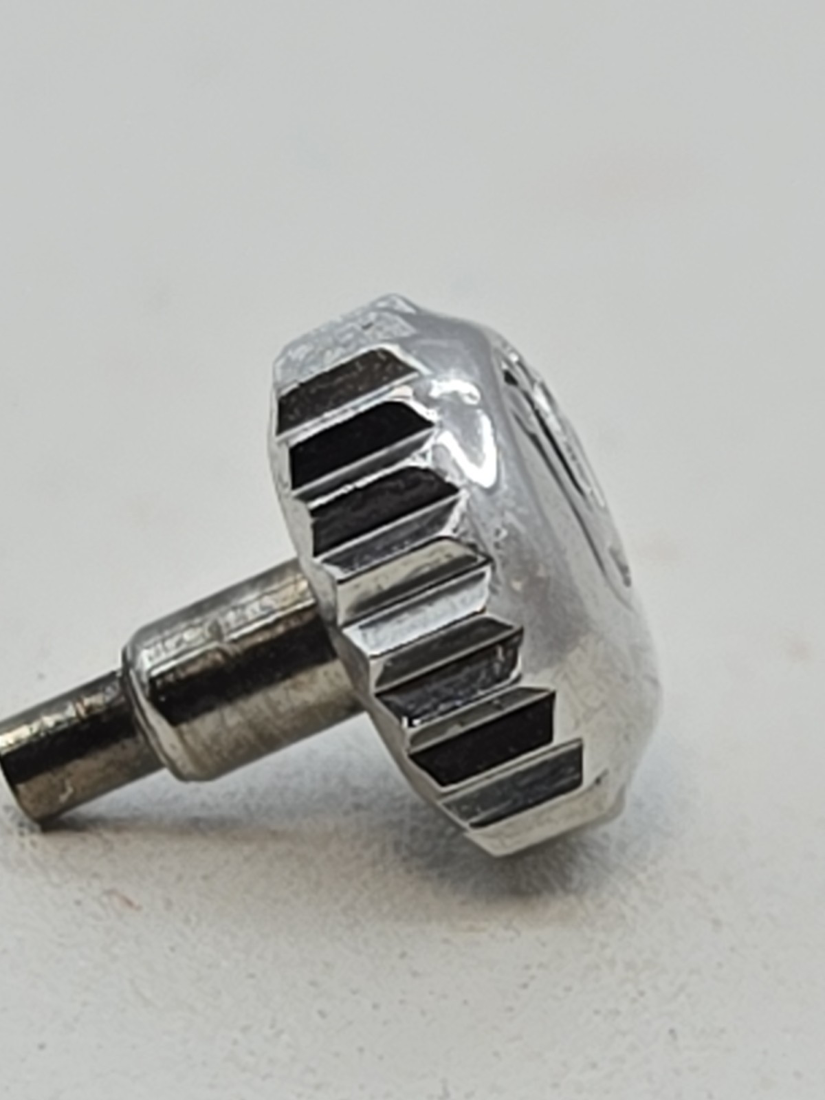 Rolex Crown 6mm , 24 604 0 , Stainless Steel, A Condition ,