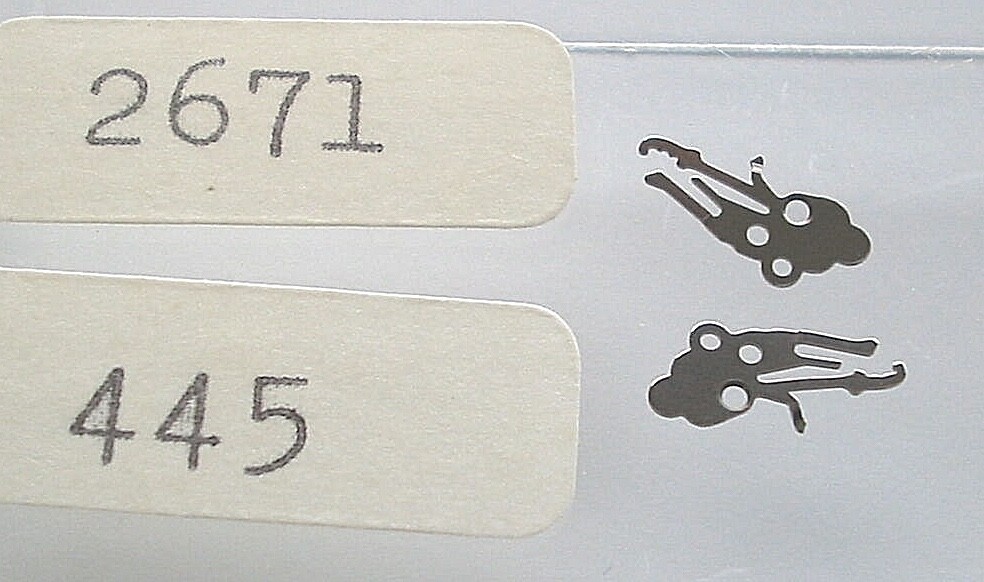ETA 2671, 2641, 2651, 2661, 2677; 3 new #445 or #462 or #450 or #401 or 407,410