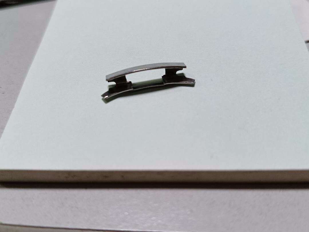 GENUINE USED END LINK PIECE SEIKO WORLD TIME 6117-6400 6117-6409 6117-6410 6419