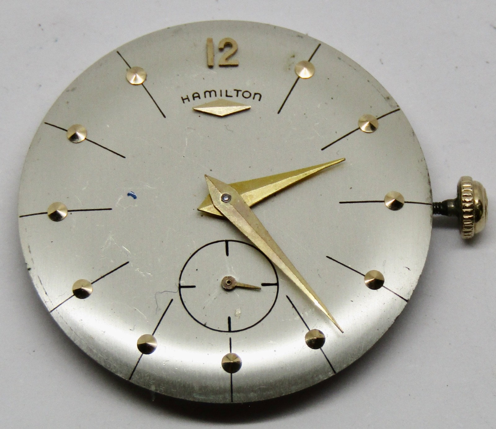 HAMILTON 770, 22 jewels, windup movement only