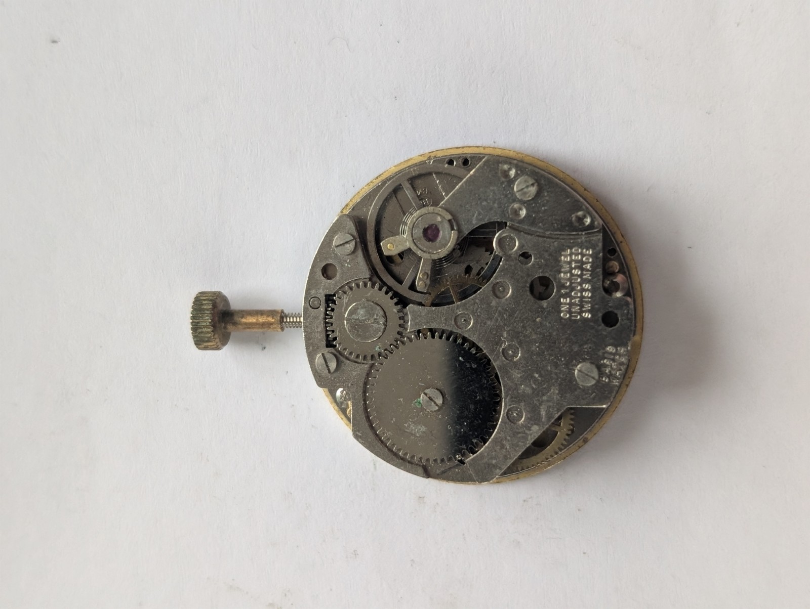 Vintage Baumgartner/BFG 844 Mechanical Watch Movement (Spares/Repairs)