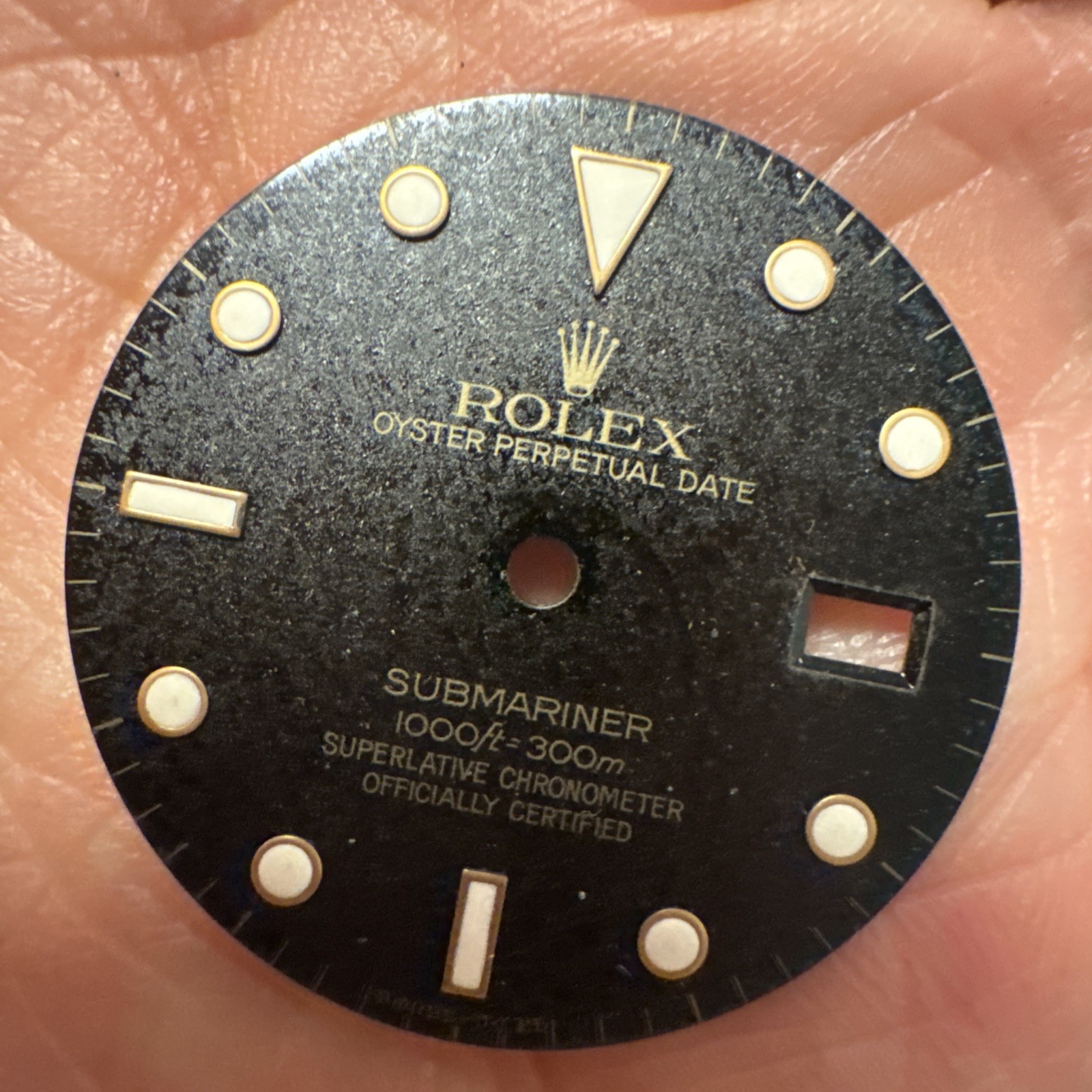 Tropical Rare Rolex Oyster Submariner 16618 16613 dial excellent Patina (S4)