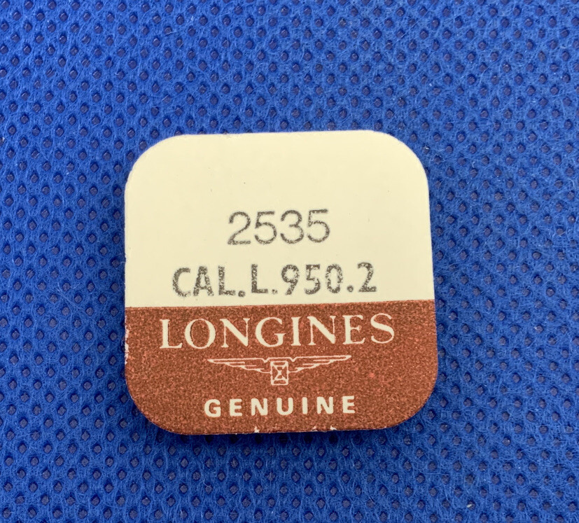 Longines 950.2 Part # 2535 Calendar Plate. Sealed. New Old Stock. 34-43 R