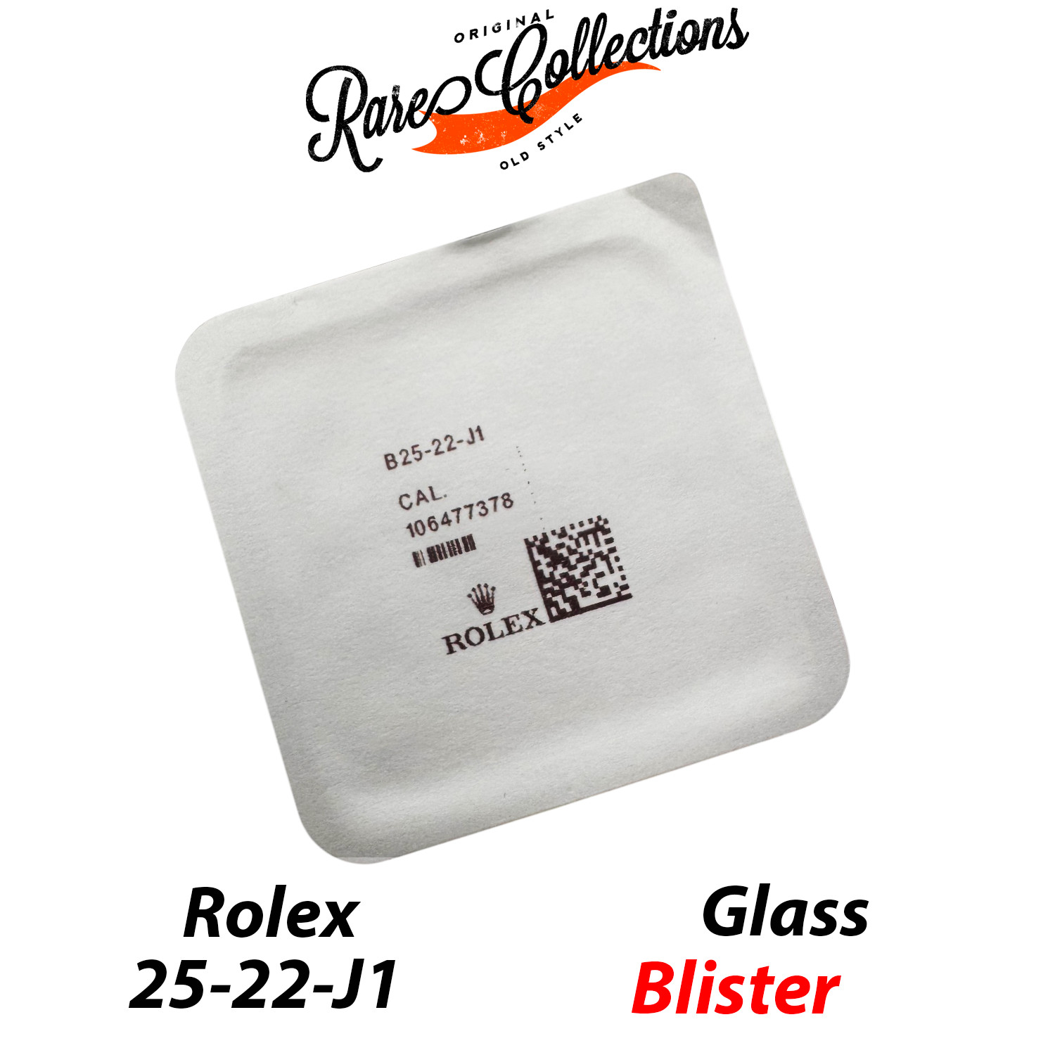 Plexy Glass for Rolex (cod. 25-22) — New Blister NOS NOS X1