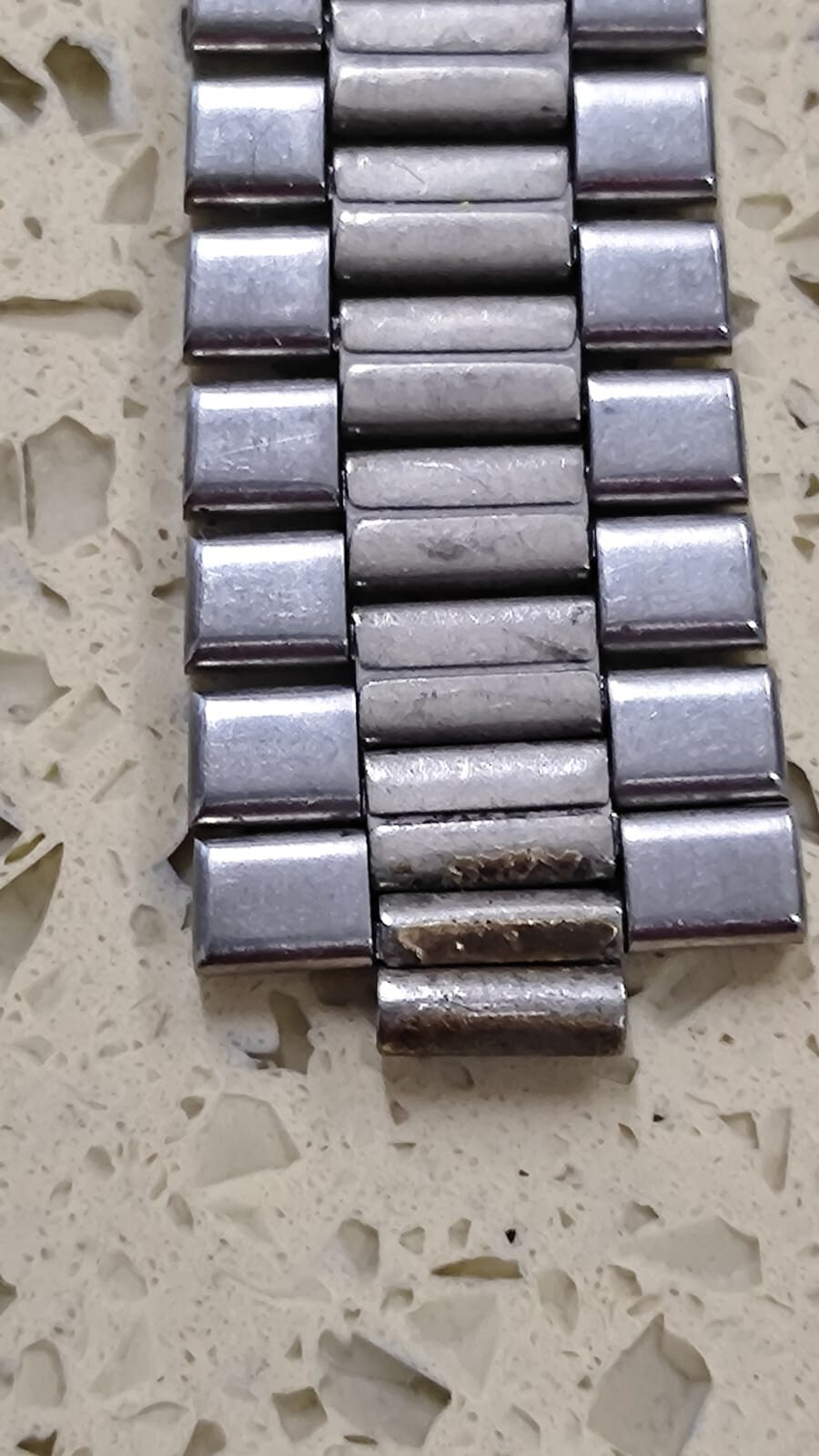 TAG HEUER BRACELET REF 304/31 STEEL 20MM USED without end link