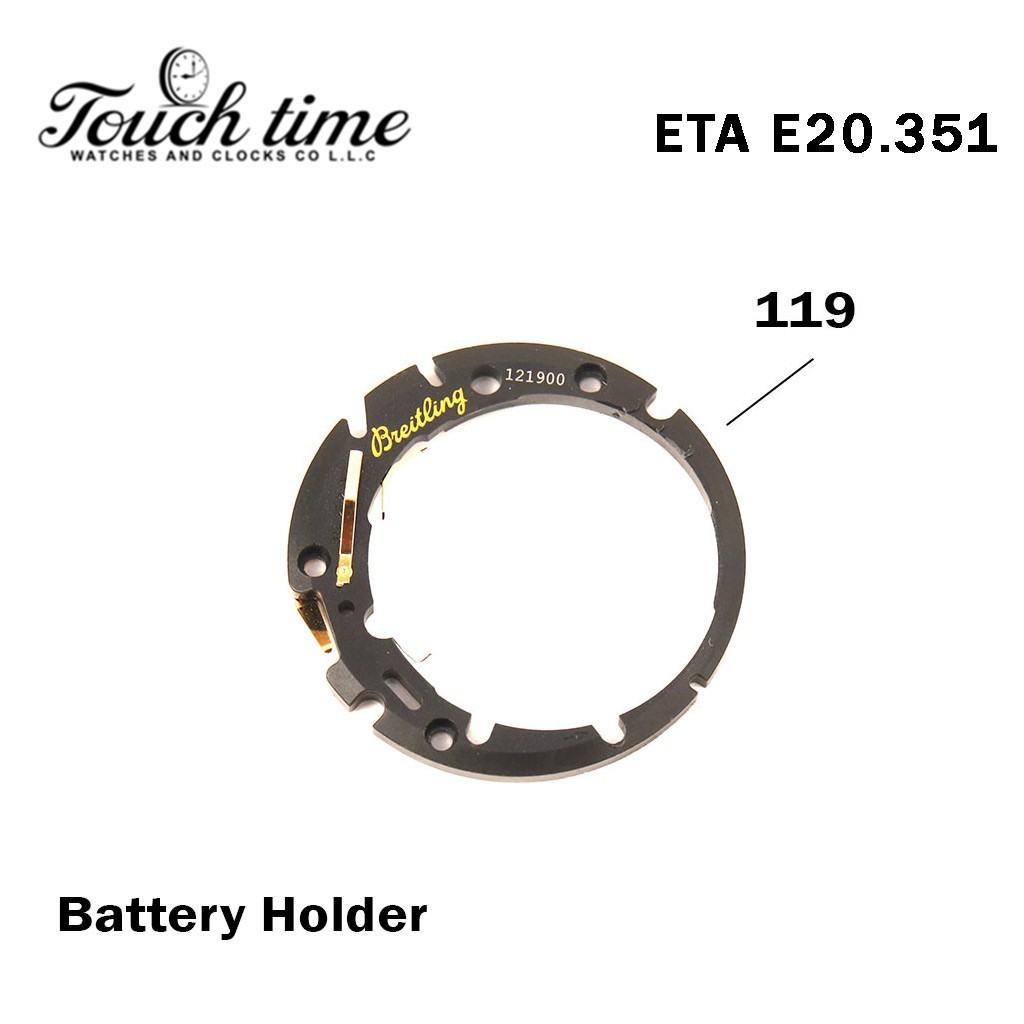 Batter Holder For Movement ETA E20.351-Swiss Made-Electronic Module-Part No.119.