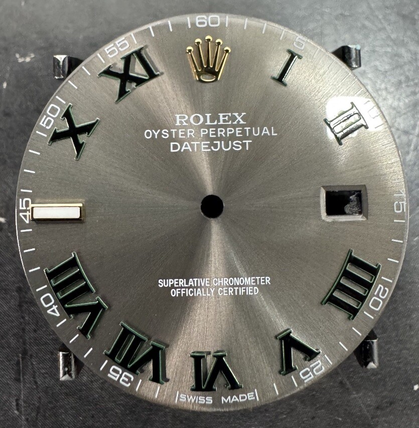 Rolex Mens 36mm Datejust Custom Wimbledon Dial For 16013 16233 16203 116233