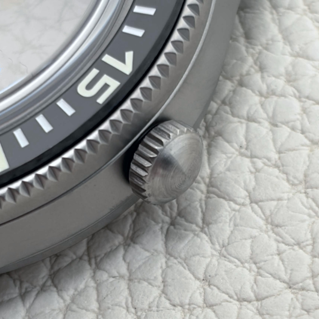 40MM Prevent Allergy WW2 Pilot Style Titanium Watch Case Fit Japan NH35 NH36 Mod