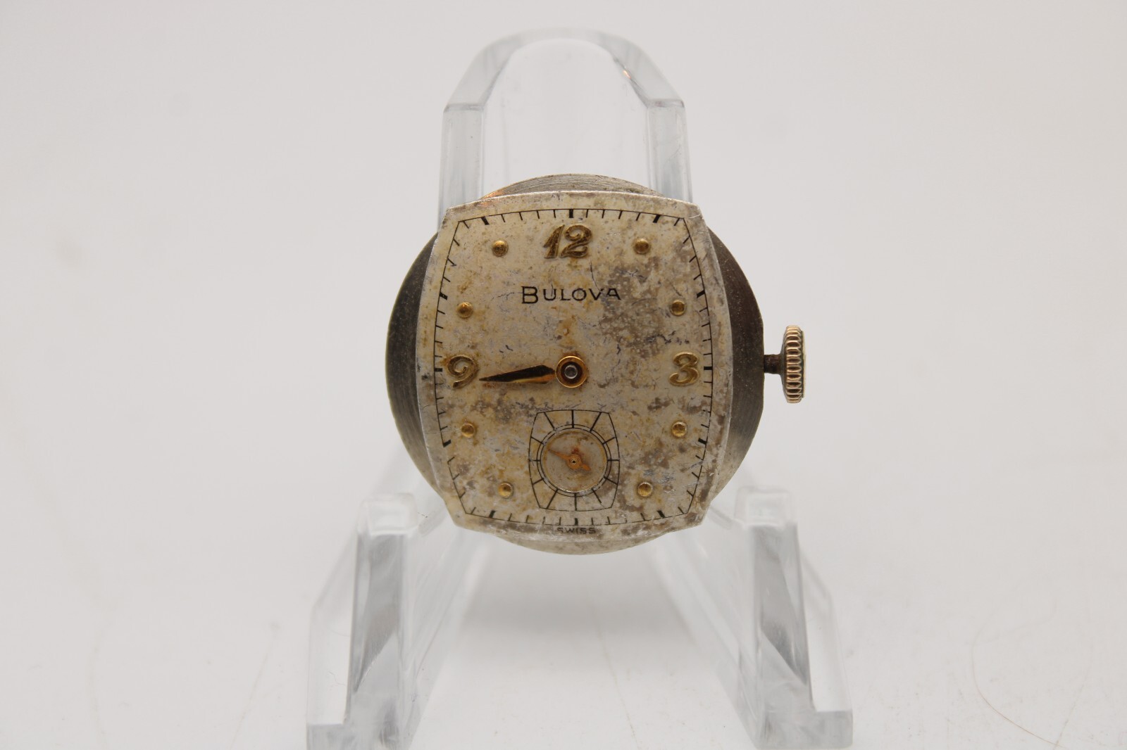 BULOVA WATCH MOVEMENT 11AC 17j BXW SWISS 25.4mm (GC2)