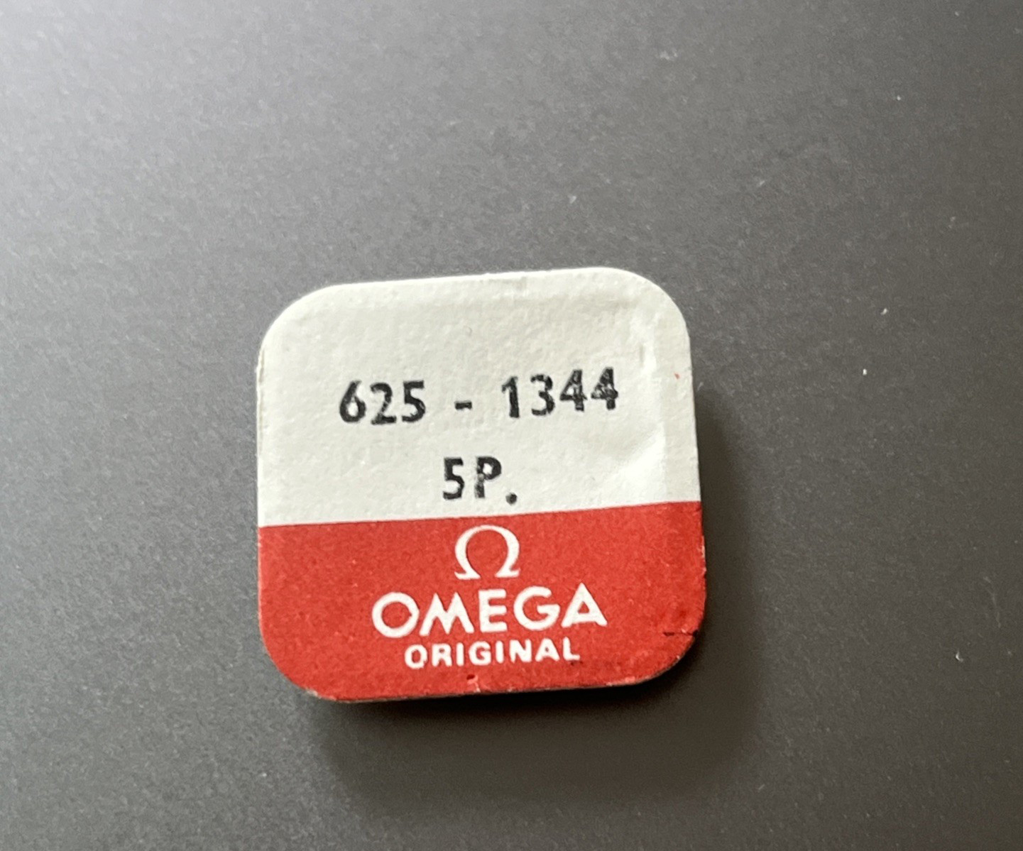 Omega Watch 625 – 1344 Incabloc Shock Spring End-Piece Holder 5pcs SWISS MADE