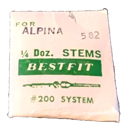 Alpina 582 584 586 688 590 594 Winding Stem watch part #200/4 (1-STEM)