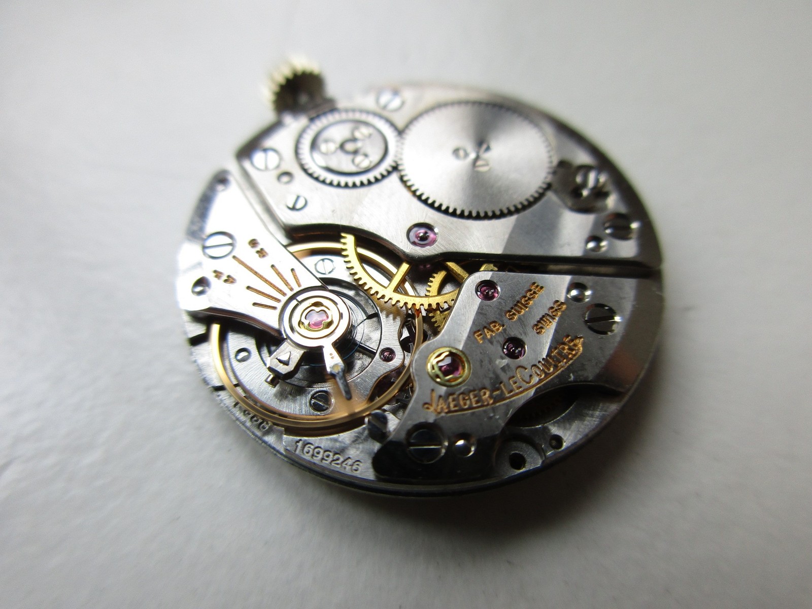 Jaeger-LeCoultre cal. P838 Swiss thin watch movement – running