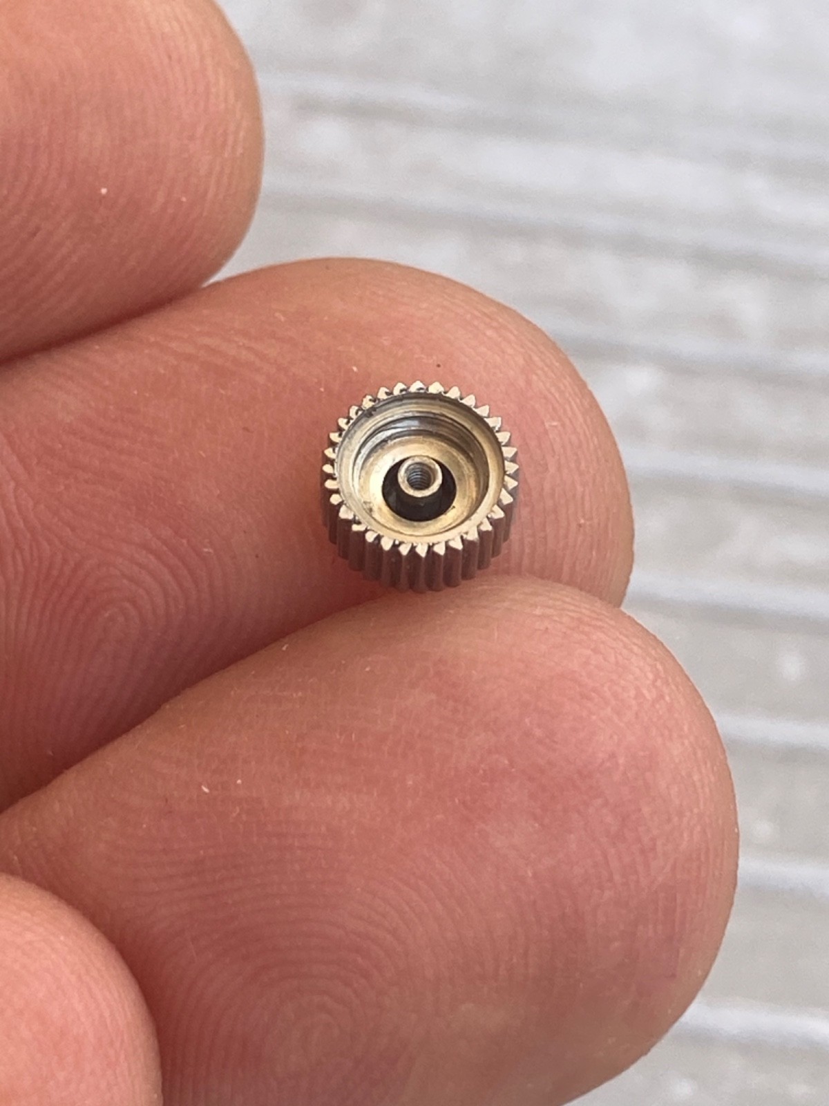 Philip Watch Caribbean 1000 Screw Down Crown Approx 7mm First Logo VERY RARE