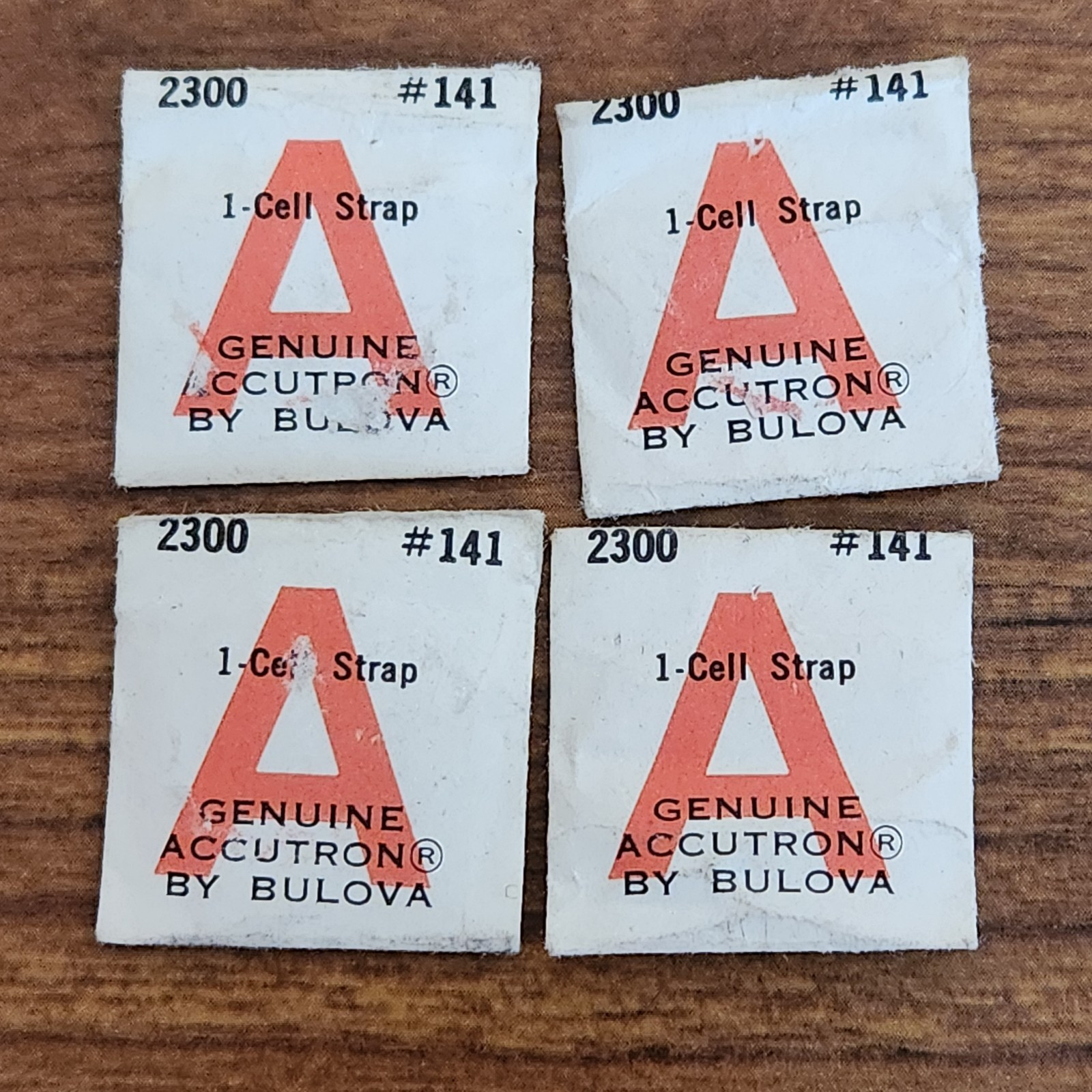 NOS Vintage Genuine Bulova Accutron 2300 Cell Strap Part #141 – ONE ONLY