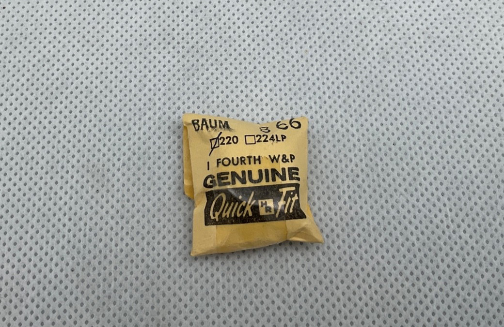 BFG 866 Part # 220/29 Fourth Wheel By Quick Fit. Opened. NOS 11R