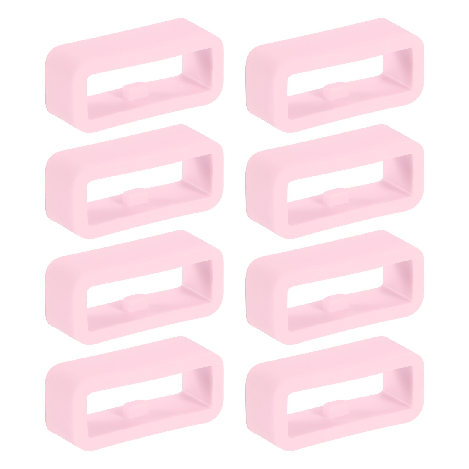8 Pcs Watch Band Holder Loop, 16mm Universal Watch Replacement Band, Light Pink
