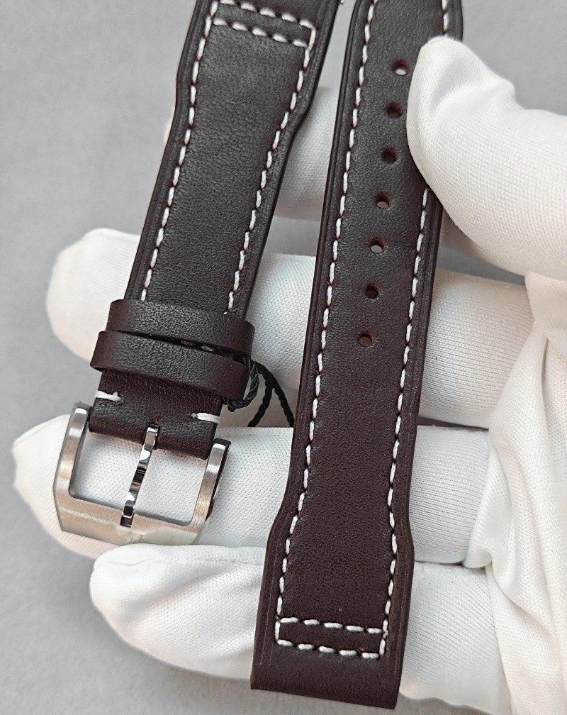 for 7750 DIY 43mm stainless steel kit with dial, strap, and hands suitable