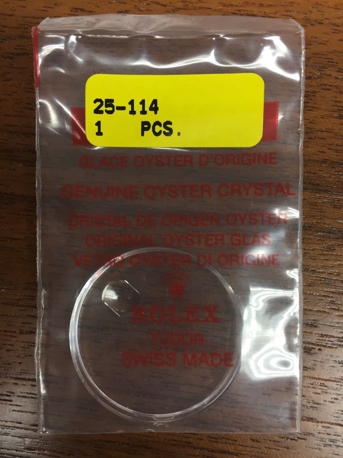 Rolex Original Factory Sealed 25-114 Tropic 1803 Day Date Crystal OEM NOS