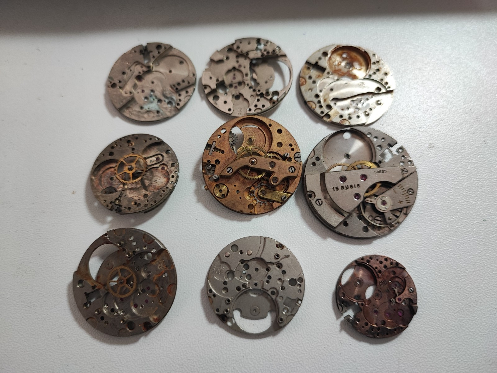 mix AS Watch Main Plate lot AS 1423 AS 1916 AS 1203 AS 1691/93 ST 1940/41 others