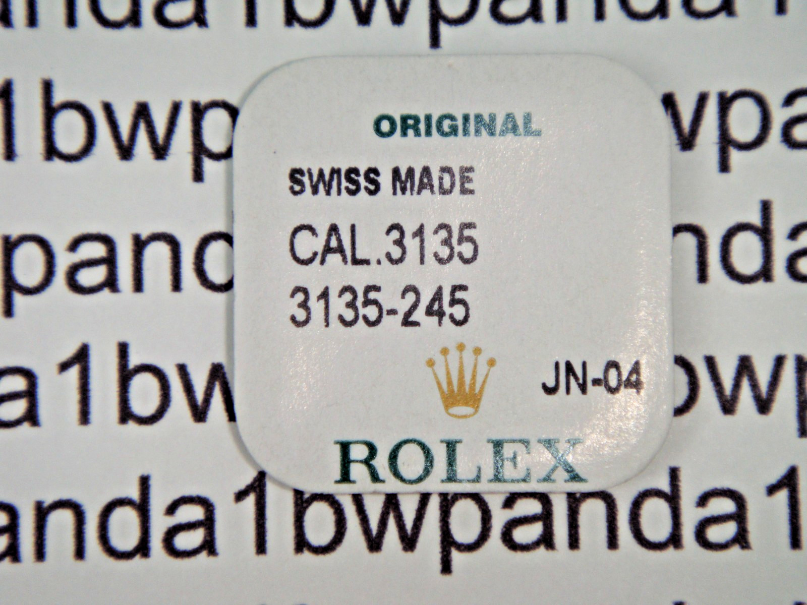 OEM Rolex 3130 Original Part #3135-245 Balance Stop Spring==New Old Stock Sealed