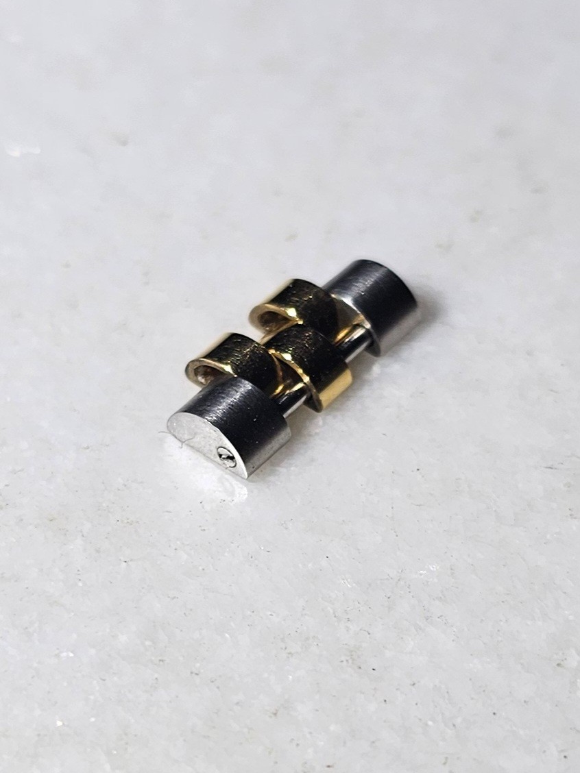 16MM 18K/SS TWO TONE MENS ROLEX JUBILEE WATCH BAND LINK FOR 16013, 16203, 16233