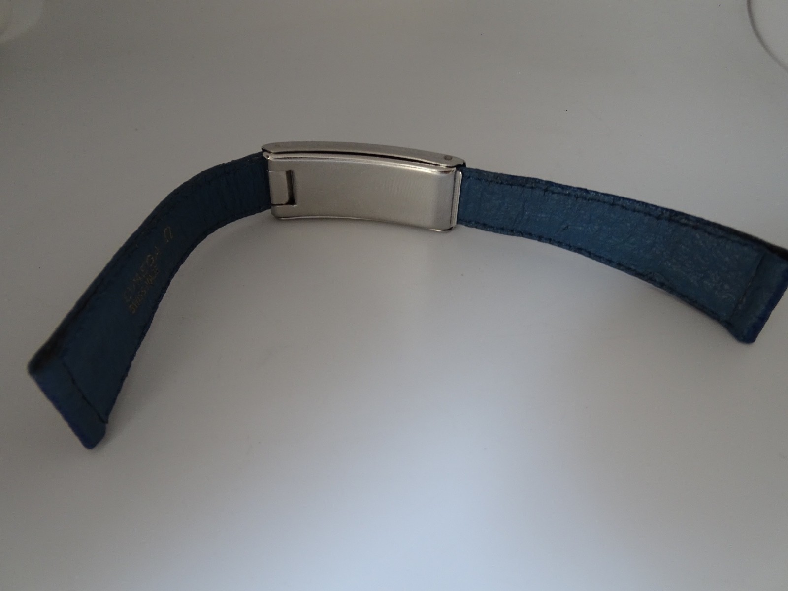 Omega Chronostop Leather Strap and Buckle Original 18mm