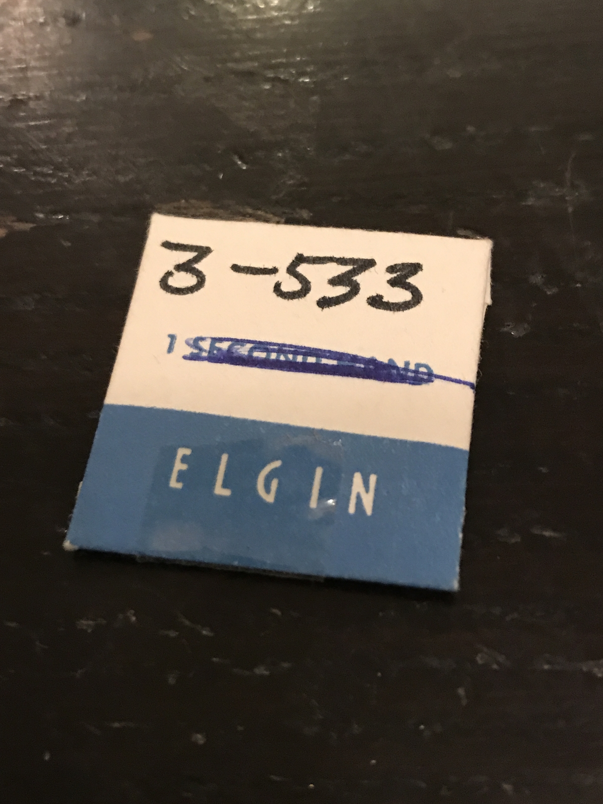 Elgin Factory stem / winding arbor #5354 for 21/0s bracelet watches