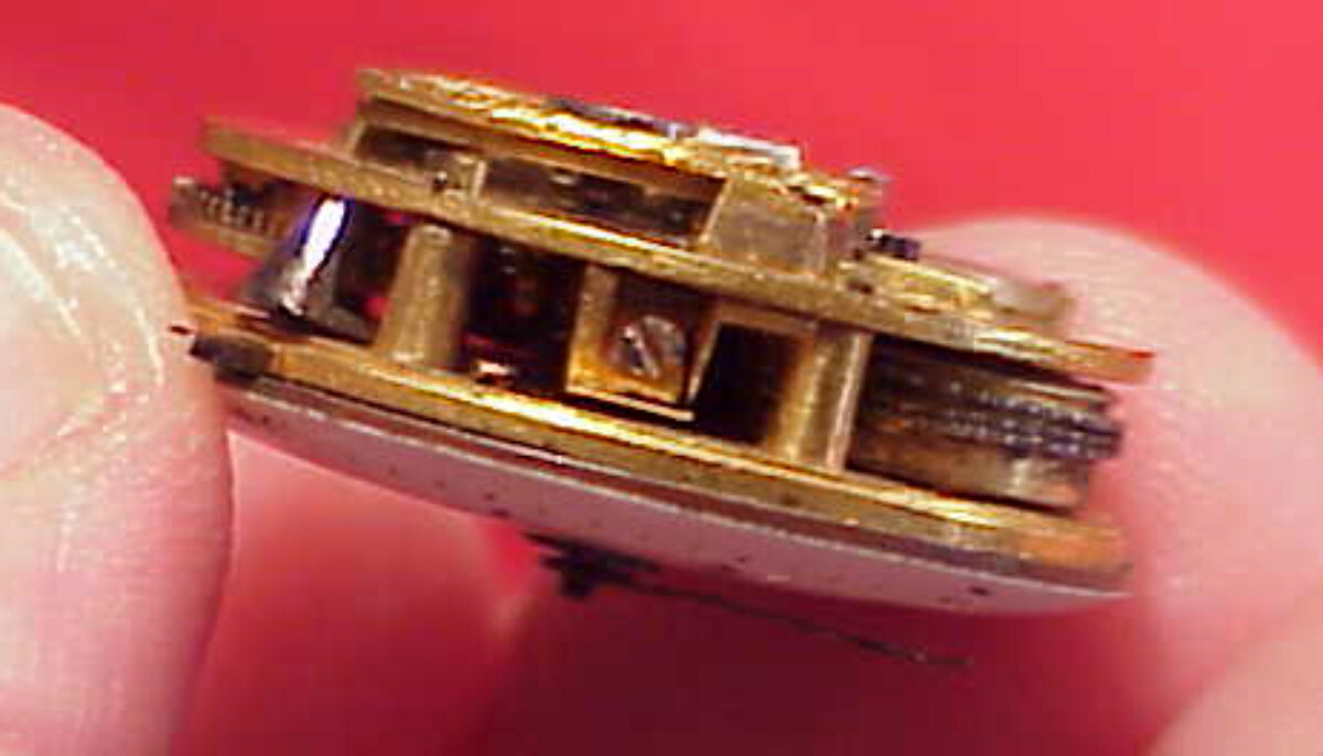 VINTAGE SMALL VERGE FUSEE POCKET WATCH MOVEMENT 22.69MM ACROSS DIAL UPPER PIVOT