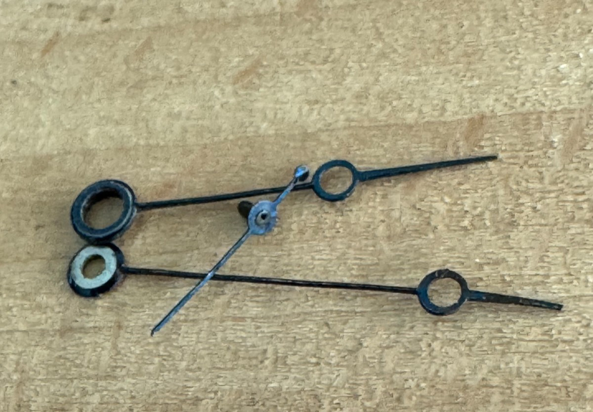 VINTAGE 16 SIZE HAMILTON POCKET WATCH HANDS 3PCS!!!!!