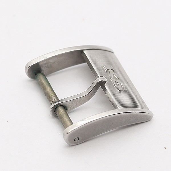 King Seiko 15mm Genuine Silver Pin Buckle – Fits 44-9990, 5625-7110 and More!