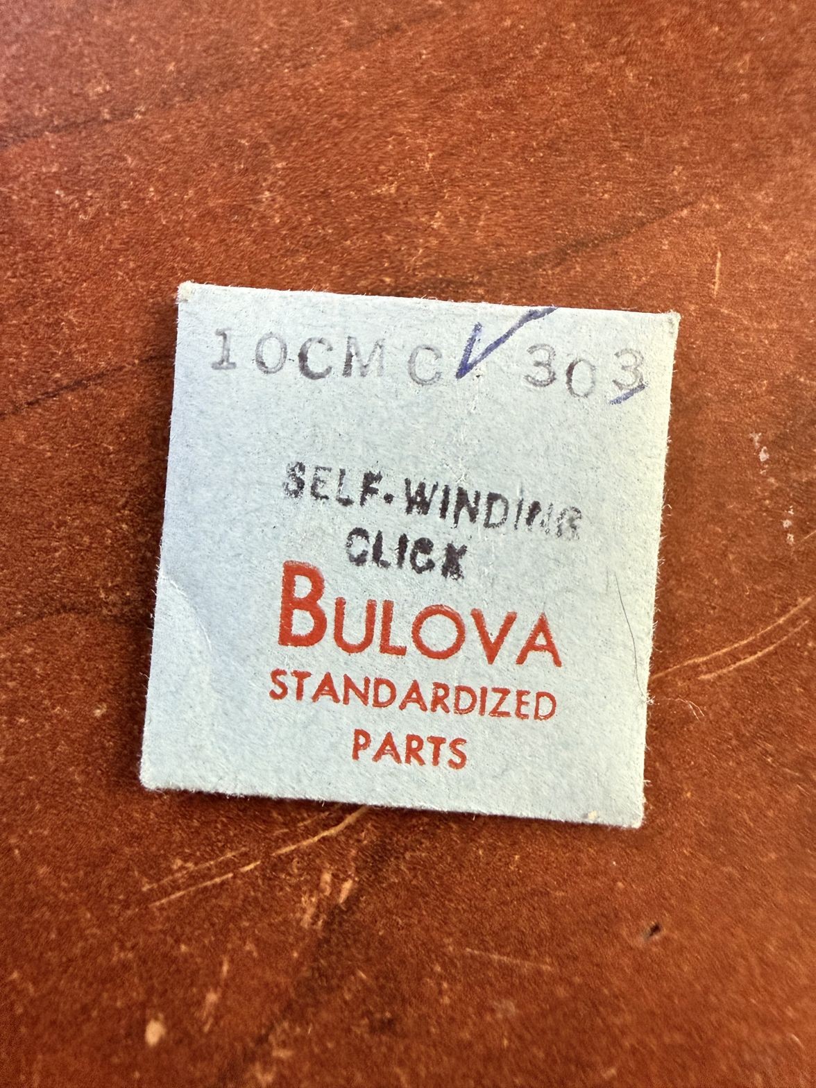 Bulova 10CMC #303 Self-Winding Click NOS Genuine Vintage Watch Part