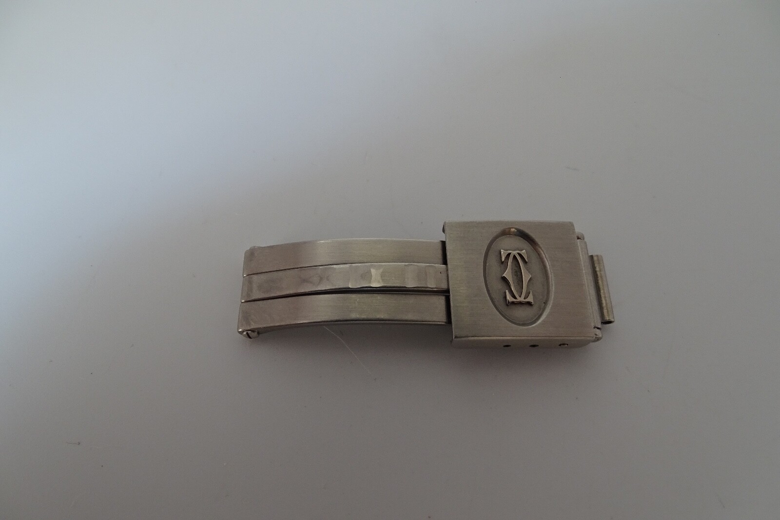 Cartier Santos Deployment Clasp Stainless Steel Original 13.5mm