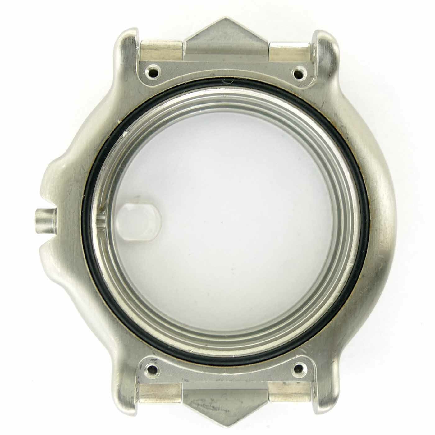 TAG HEUER 6000 SERIES MIDSIZE STAINLESS STEEL WATCH CASE FRAME FOR PARTS/REPAIRS