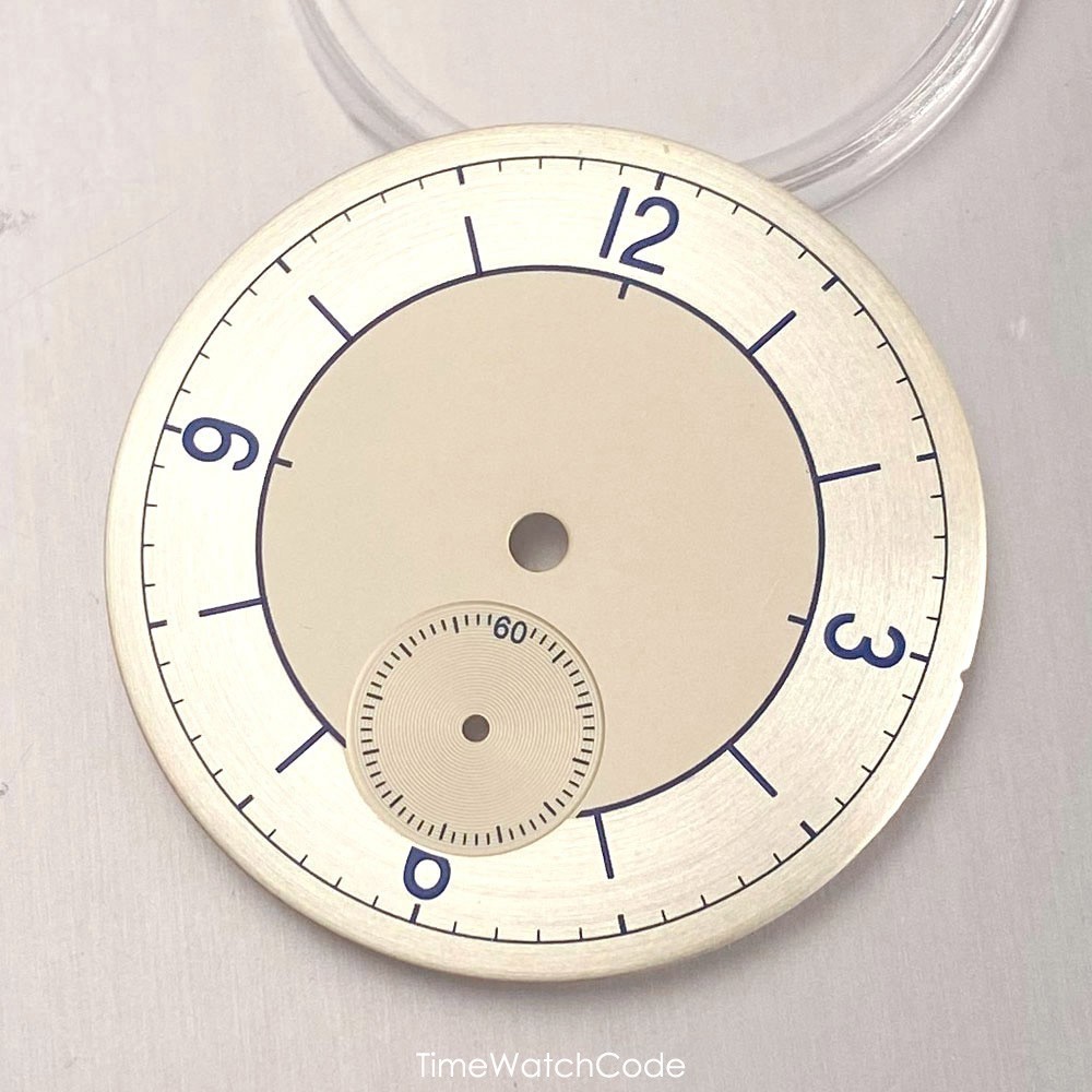 Retro Watch Case 38mm for Sea-gull ST1701 Automatic Mechanical Movt Small Second