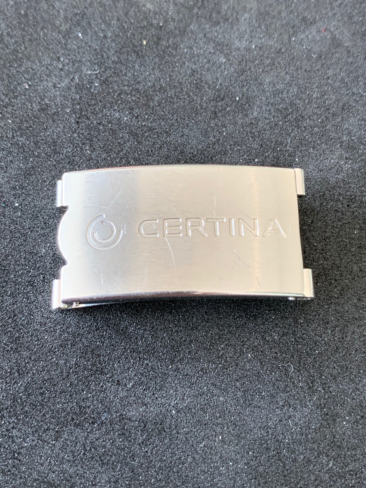 Various Vintage 18mm Certina NSA Bracelet Clasp Buckle Steel Titanium Novavit