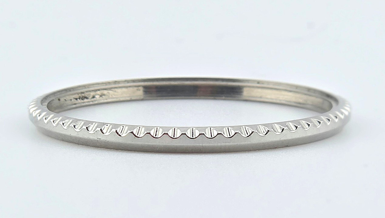 GENUINE ROLEX SEA DWELLER 1665 BEZEL INSERT RING