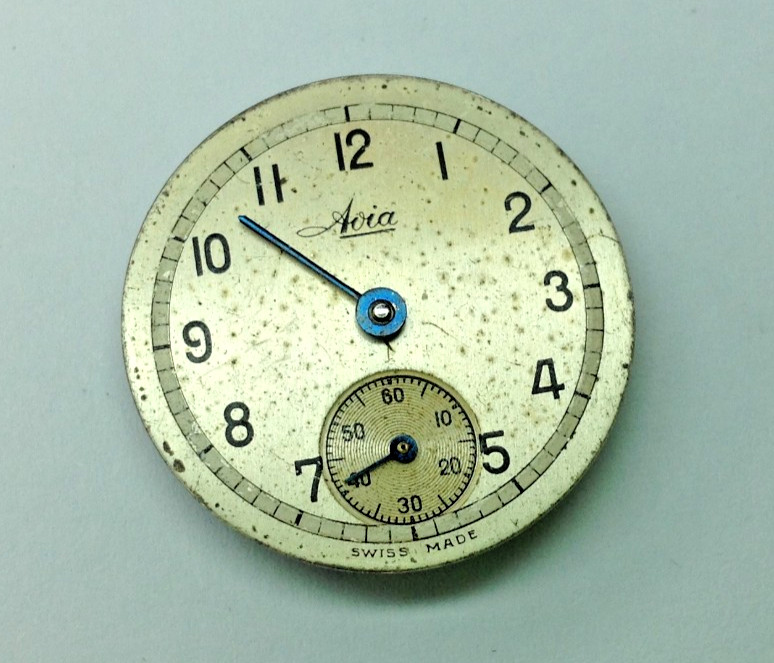 AROGNO cal. 152 Mechanical Watch Movement – AVIA – Restoration / Repair