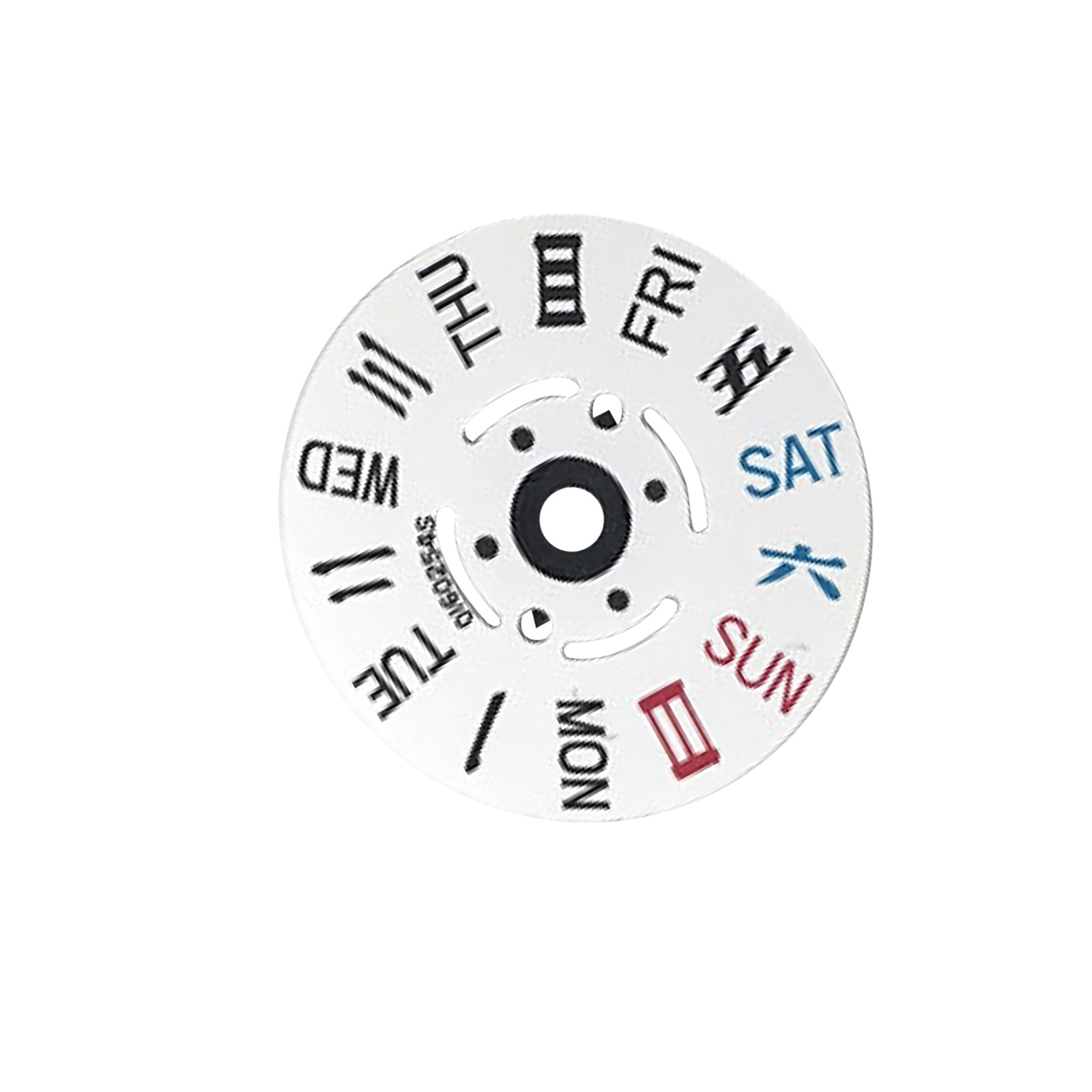Watch Movement Replacement Parts Date Day Wheel Disc for NH35 NH36 NH37 etc.