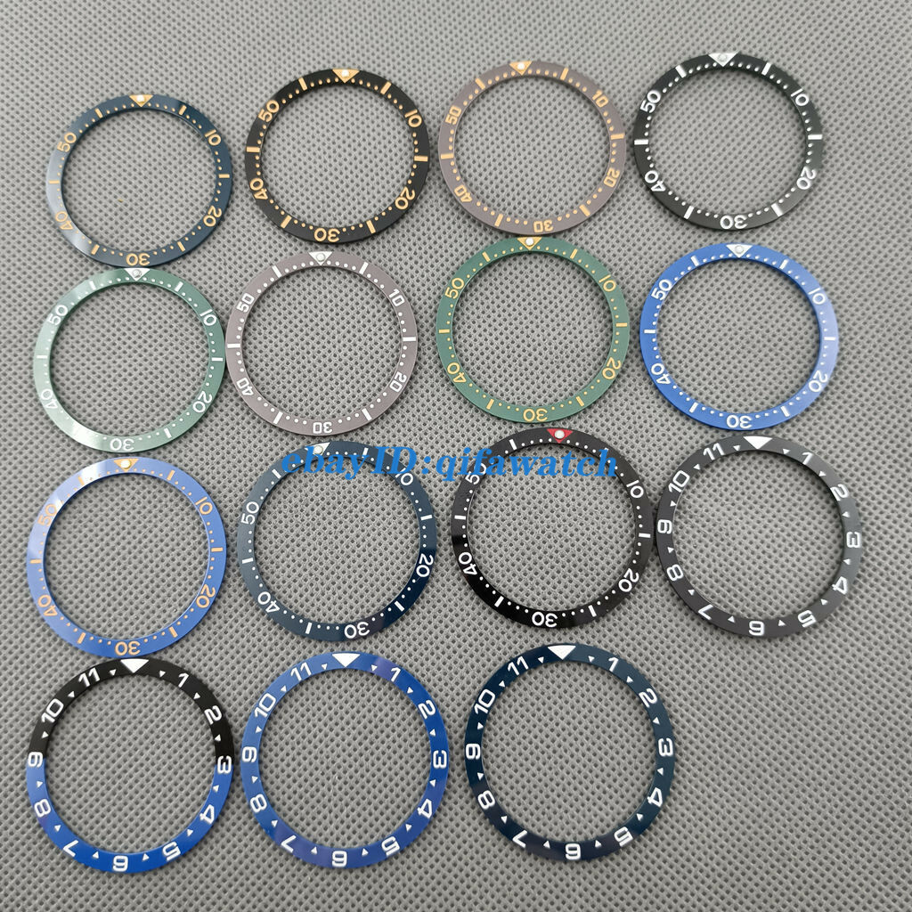 38mm flat bezel ceramics Bezel Insert Fit 42mm case For Men’s Automatic Watch