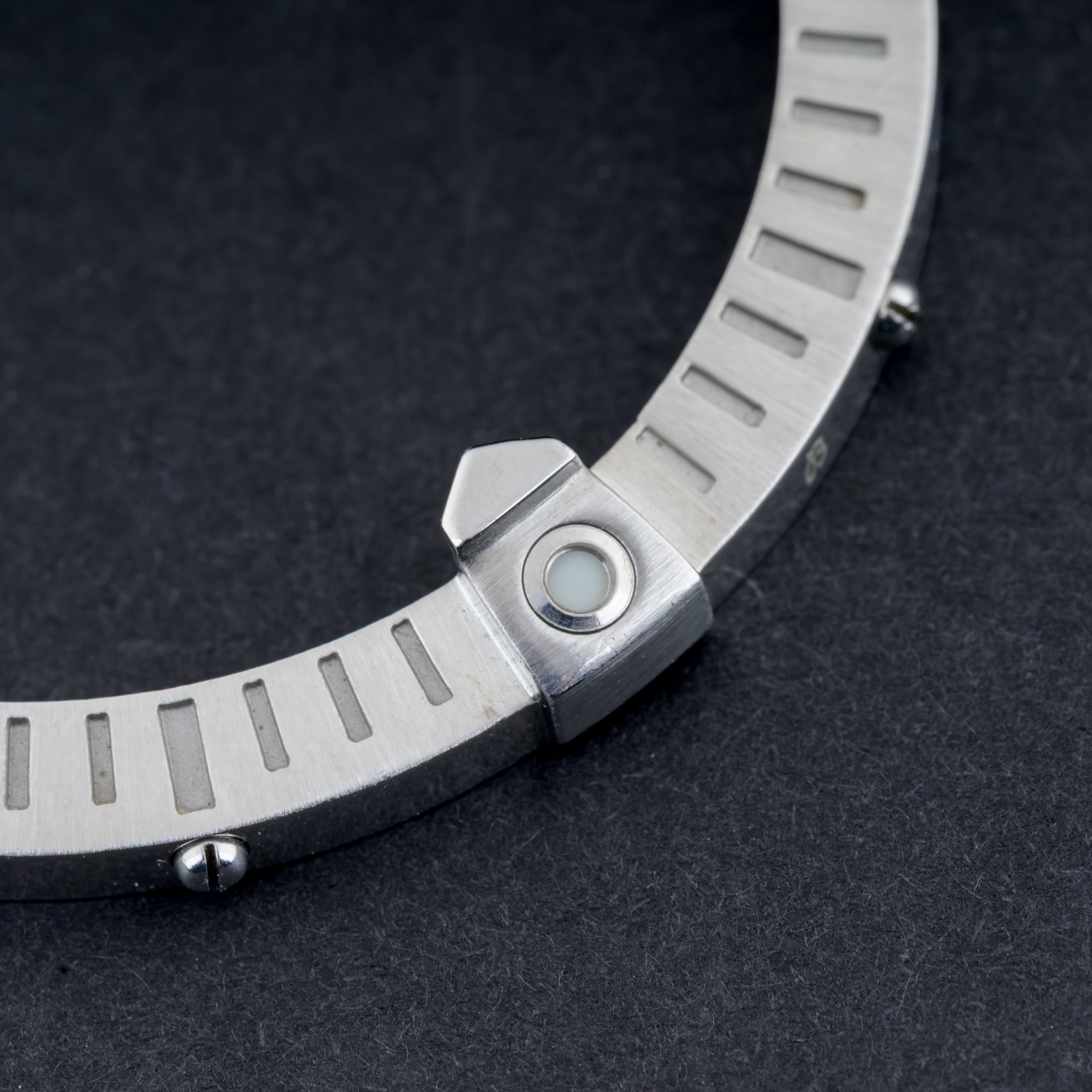 Genuine Breitling Avenger Factory Original Steel 48mm Bezel with Tension Ring