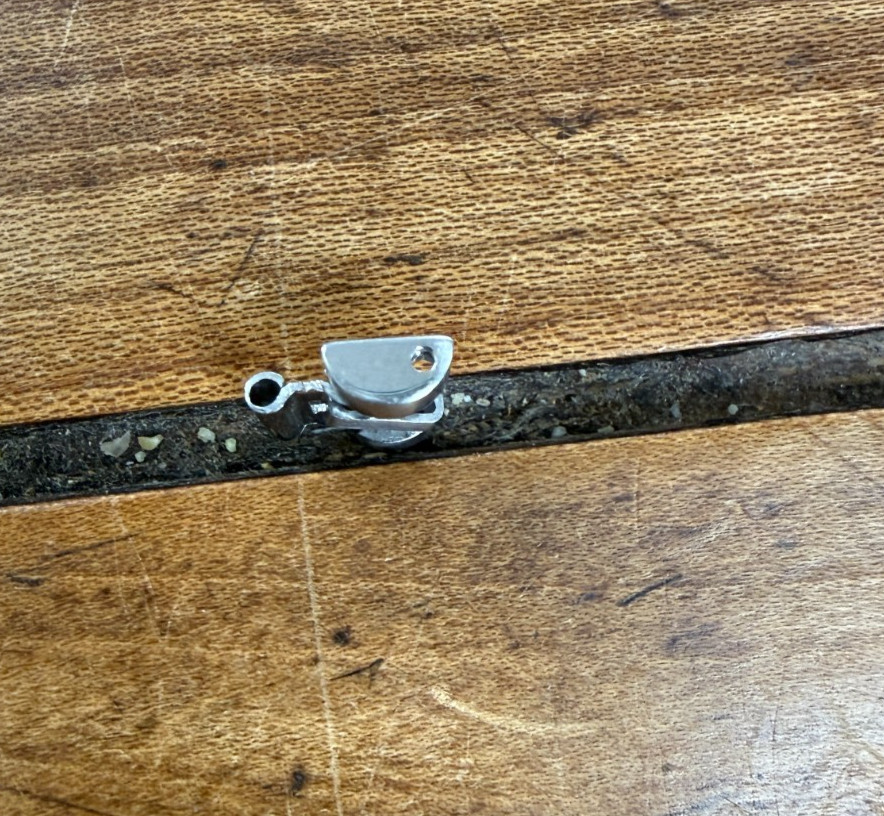 Genuine Vintage Rolex 15mm S/S Jubilee End Link & Clasp #32-20546